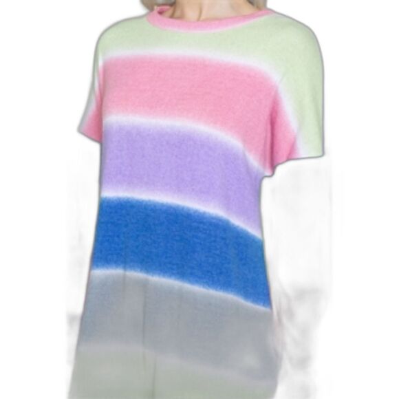 Ladies Multicolor Tie Dye Top - Picture 4 of 4